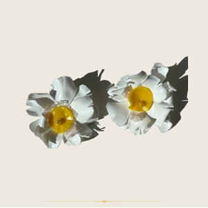 Pendientes de obsidiana